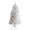 4ft. Pre-Lit White Artificial Christmas Tree, Warm White LED Lights